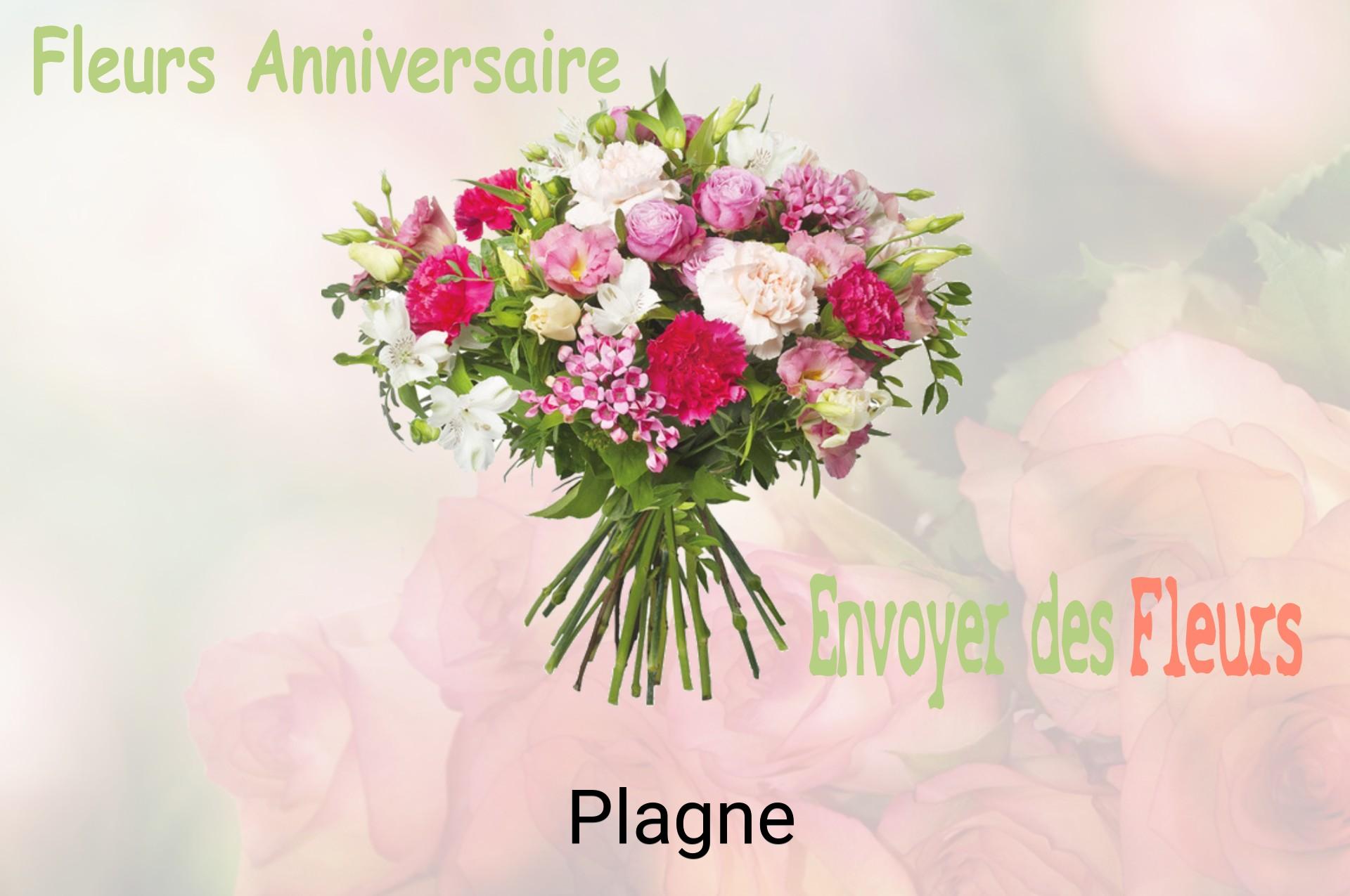 Bouquet de fleurs d’anniversaire livré à Plagne